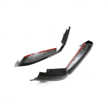 Prepreg Carbon Fiber Pro Front Bumper Splitter Trim - Porsche 911 992 Carrera 2019-2020