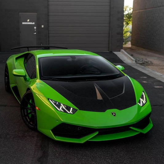 V style Carbon Fiber Side Skirts - Lamborghini Huracan / Tecnica