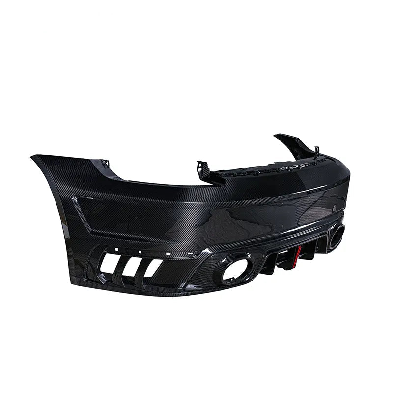 Dry Carbon Fiber Rear Bumper with Integrated Diffuser - Porsche 911 992 Turbo S 2021-2024