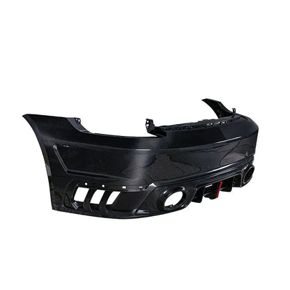Dry Carbon Fiber Rear Bumper with Integrated Diffuser - Porsche 911 992 Turbo S 2021-2024
