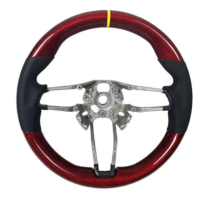 Custom Carbon Fiber LED Steering Wheel - Porsche 911 / 718 / Macan / Cayenne / Panamera / 918