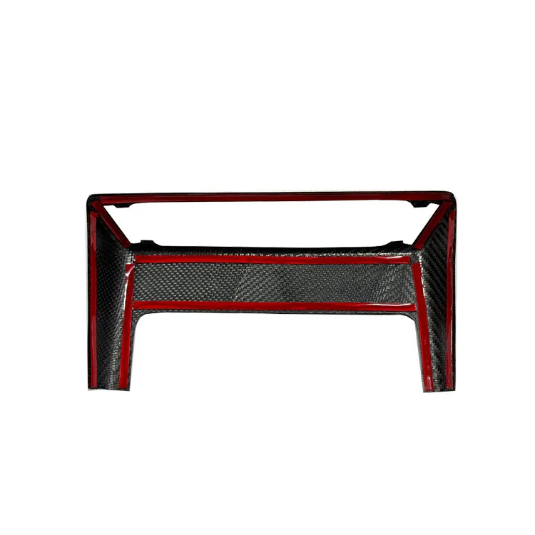 Carbon Fiber Center Air Vent Panel Trim - Porsche 911 992 2019-2024