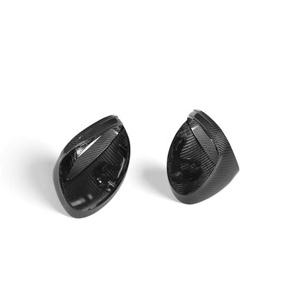 Dry Carbon Fiber Mirror Caps - Porsche 718 Cayman / Boxster 2016-2025