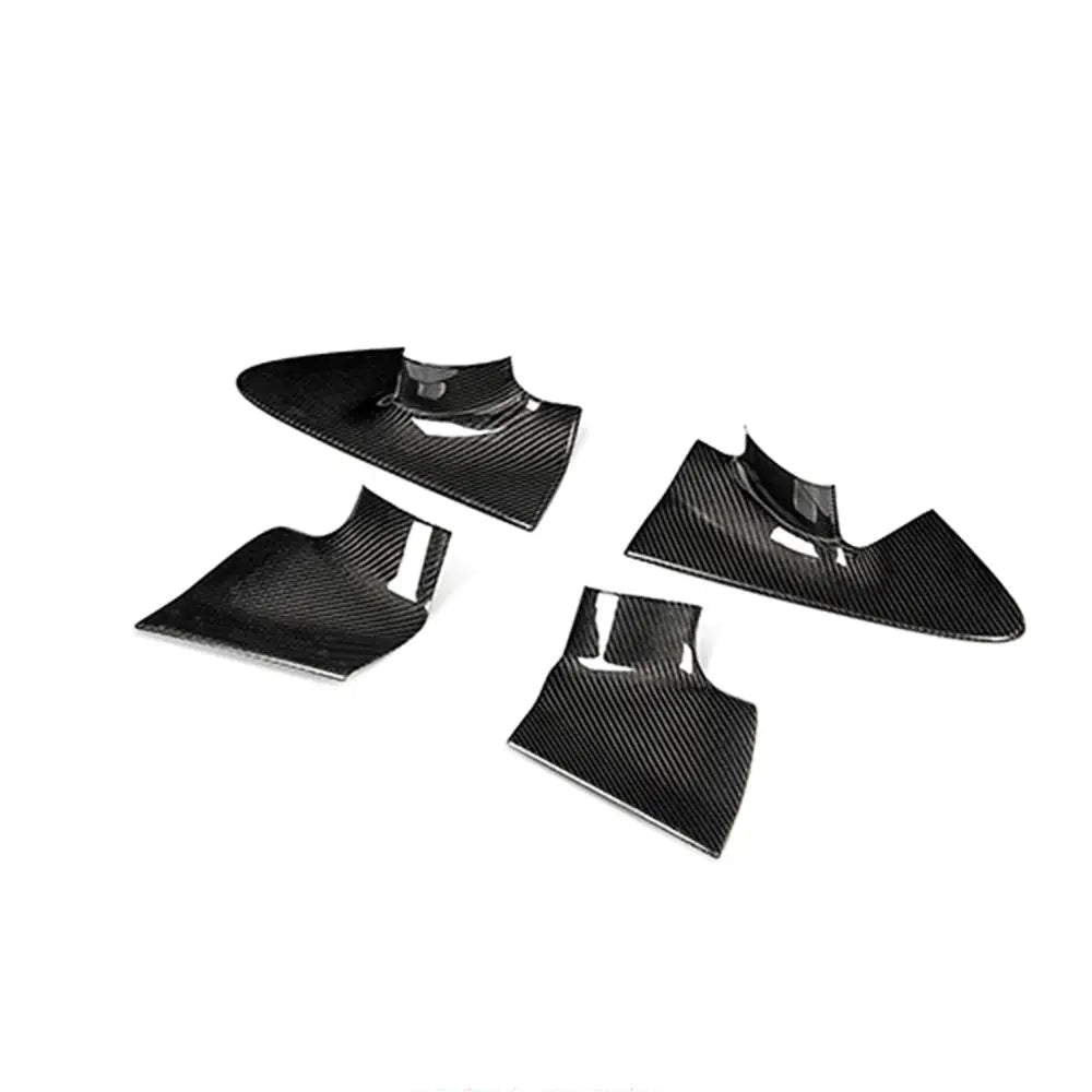 Dry Carbon Fiber Door Handle Cover Trims - McLaren 720S