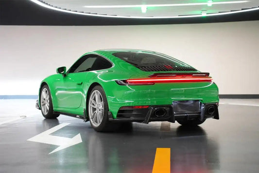 Prepreg Carbon Fiber Vented Rear Trunk Spoiler - Porsche 911 992 Carrera / Targa 2019-2022