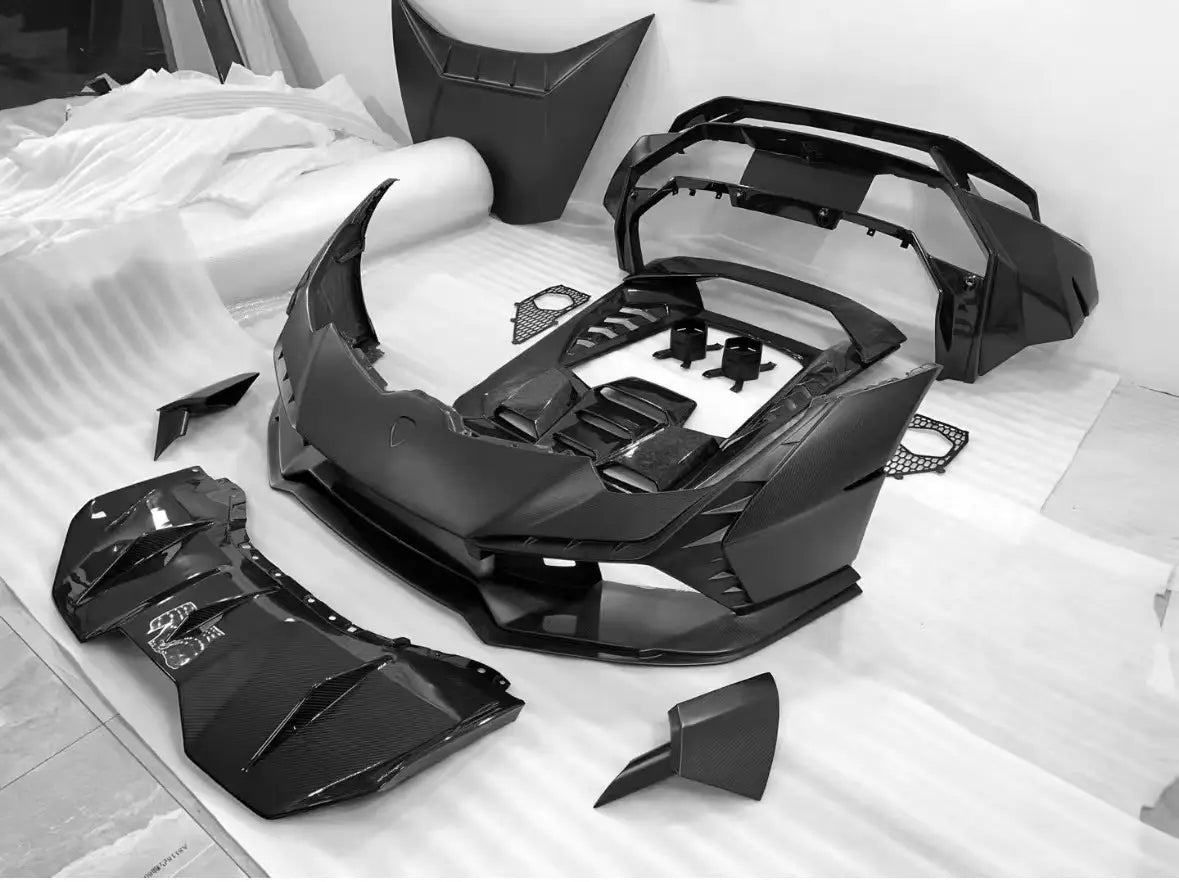 Tecnica Style Prepreg Carbon Fiber Full Conversion Kit - Lamborghini Huracan Lp610 Lp580 Evo