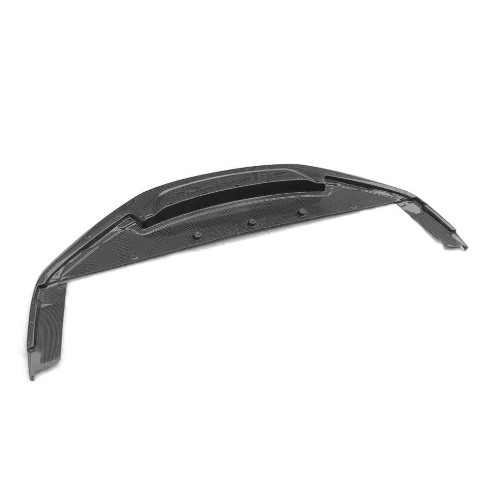 GT4 Style Carbon Fiber Front Bumper Splitter Lip - Porsche 718 Cayman Boxster 2017-2024