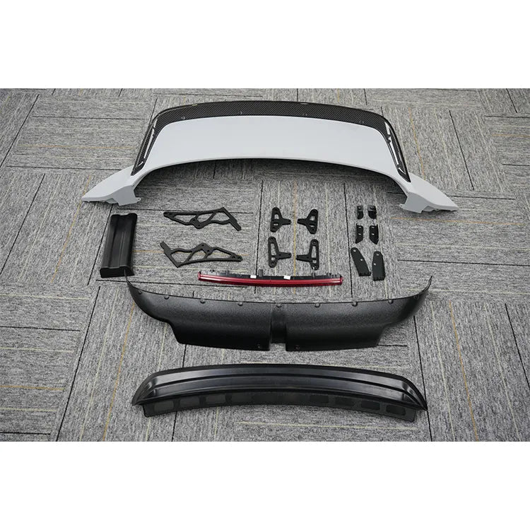 Carbon Fiber TC Style Rear Spoiler III Ducktail - Porsche 911 992 Coupe