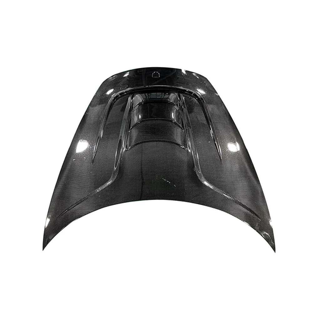 Dry Carbon Fiber Vented Front Hood Bonnet - Porsche 718 Cayman Boxster 2017-2024