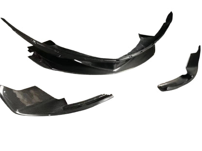 Carbon Fiber Full Front Lip Splitter Kit - McLaren 540C / 570S