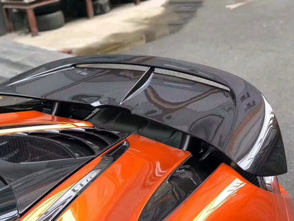 N Style Prepreg Carbon Fiber Rear Vented Spoiler Wing - McLaren 720S