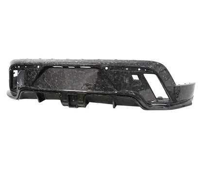 Carbon Fiber M Style Rear Diffuser - Porsche Taycan 2020-2024