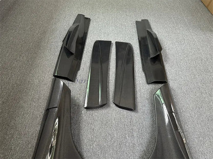 675LT Style Carbon Fiber Side Skirts - McLaren 650S / MP4-12C
