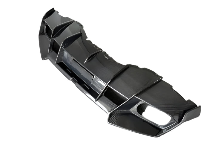 Carbon Fiber M Style Rear Diffuser - Lamborghini Huracan