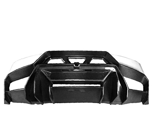 V-Style Dry Carbon Fiber Rear Diffuser - Lamborghini Huracan