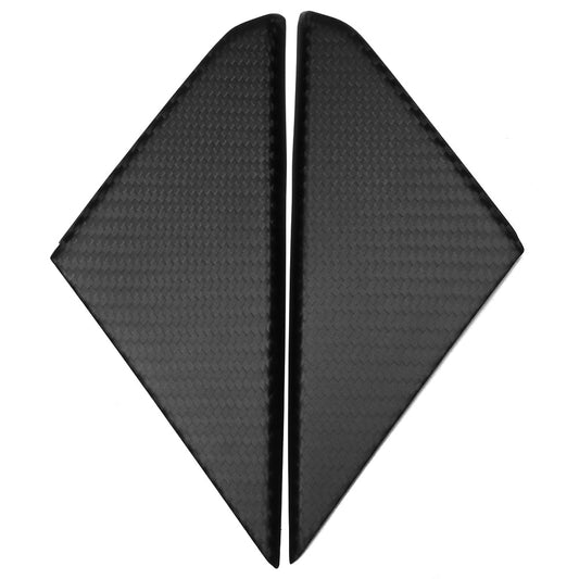 Carbon Fiber Window Triangle Cover Trim - Porsche 911 992 Carrera / Turbo S / Targa / GTS / GT3 / GT3 RS / S/T / Dakar 2020-2024