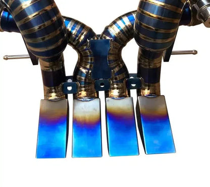 Lamborghini Aventador LP700/LP720/LP740 Titanium Exhaust With Muffler
