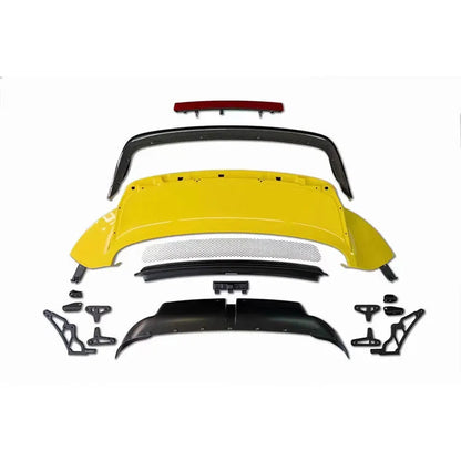 Carbon Fiber TC Style Rear Spoiler III Ducktail - Porsche 911 992 Coupe