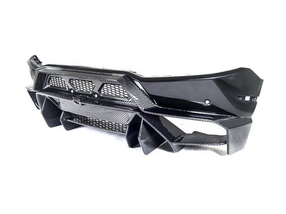 Carbon Fiber VRS Rear Bumper w/ Diffuser - 2014 to 2019 Lamborghini Huracan LP610-4