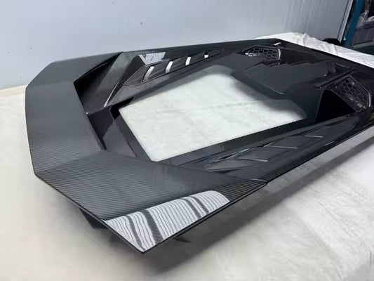 Carbon Fiber Rear Bonnet - Lamborghini Huracan
