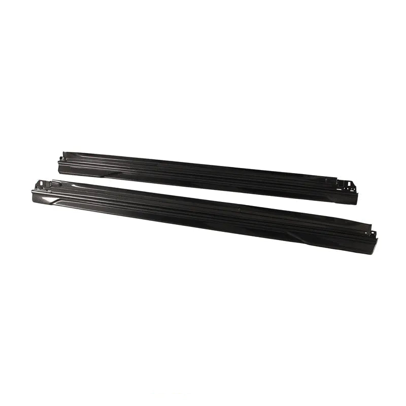 Paktechz Prepreg Carbon Fiber Side Skirts - Porsche Cayenne Coupe Turbo