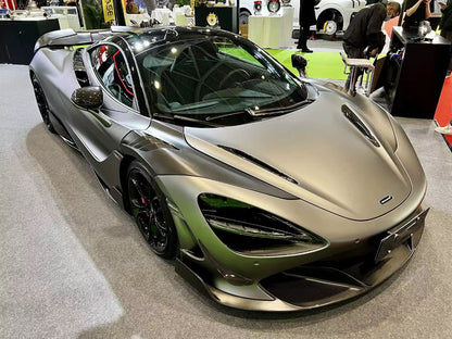V2 Dry Prepreg Carbon Fiber Front Lip - McLaren 720S