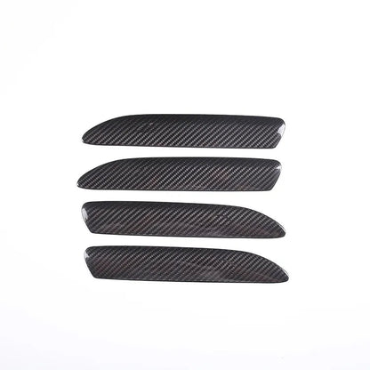 Carbon Fiber Door Handle Cover Trim - Porsche Taycan 2019-2022