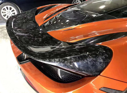 N Style Prepreg Carbon Fiber Rear Vented Spoiler Wing - McLaren 720S