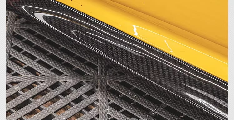 Pre-Preg Carbon Fiber Side Skirts - Porsche 718 Cayman Boxster GTS GT4 Spyder 2017-2024