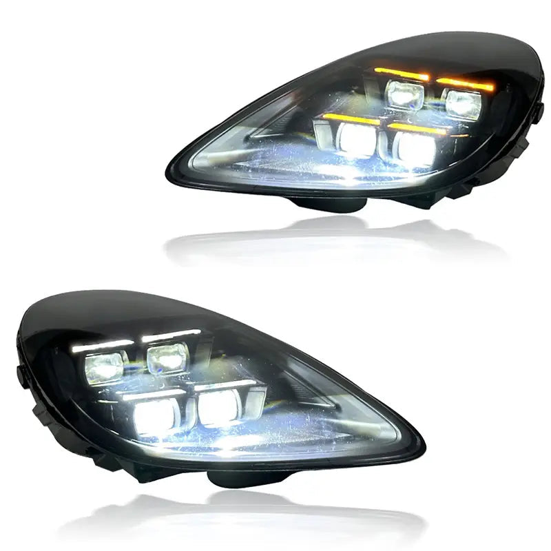 718 Matrix Style LED Headlights - Porsche 718 Boxster Cayman GT4 GT4 RS 2016-2024