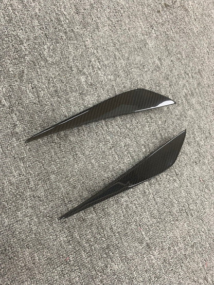 Dry Carbon Fiber Front Bumper Canards - McLaren 720S