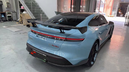 Dry Carbon Fiber W Style GT Spoiler Wing - Porsche Taycan