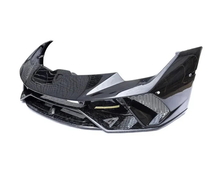 Performance Style Partial Forged Carbon Fiber Front Bumper - Lamborghini Huracan