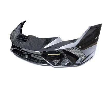 Performance Style Partial Forged Carbon Fiber Front Bumper - Lamborghini Huracan