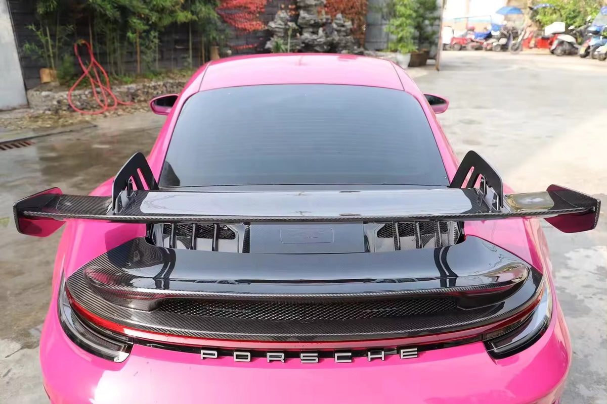 Carbon Fiber GT3 Style Wing & Base - Porsche 911 992