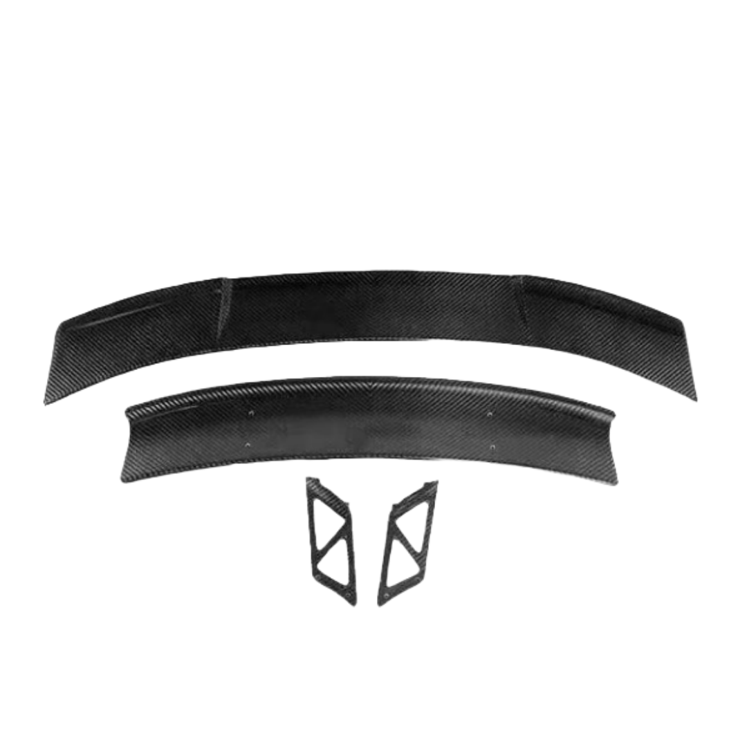 BKSS Style Prepreg Carbon Fiber Rear Wing with Base - McLaren MP4-12C / 650S