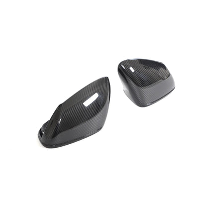 Pre-Preg Carbon Fiber Side Mirror Replacement Set - Porsche Taycan 9J1 2019-2020