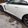 Nissan GTR R35 Carbon Fiber TS Style Side Skirts