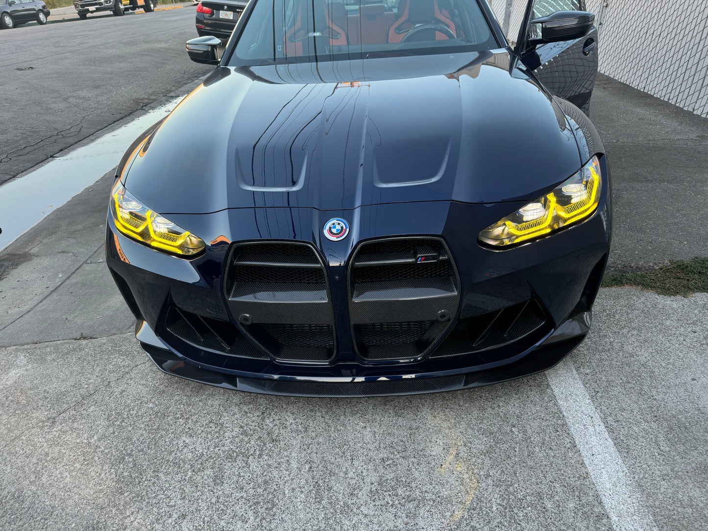 MHC Style Carbon Fiber Front Lip - BMW G80 M3 & G82 / G83 M4