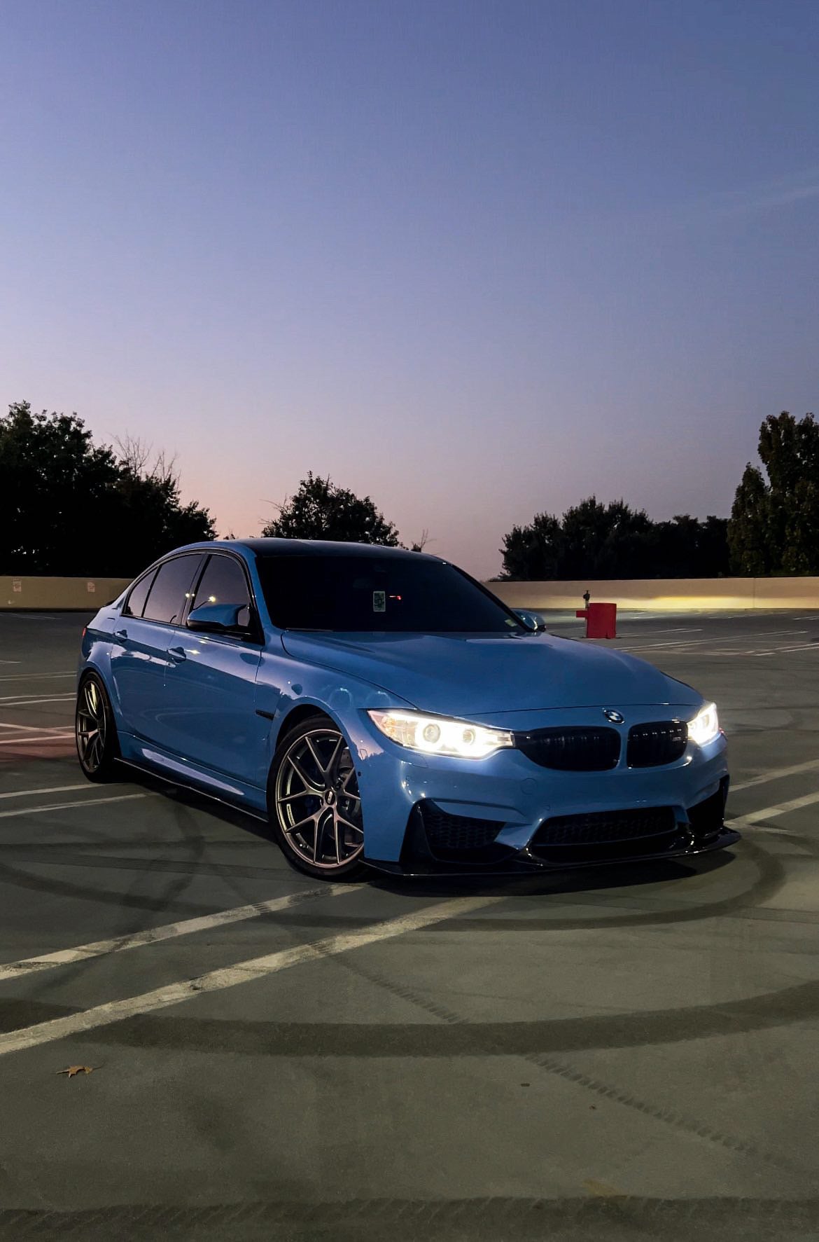 Carbon Fiber Laptorr Style Front Lip - F80/F82/F83 M3 M4