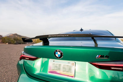 MP Style Carbon Fiber Flow-Through Rear Spoiler Wing – BMW G80 M3 & G82/G83 M4 (2020+)