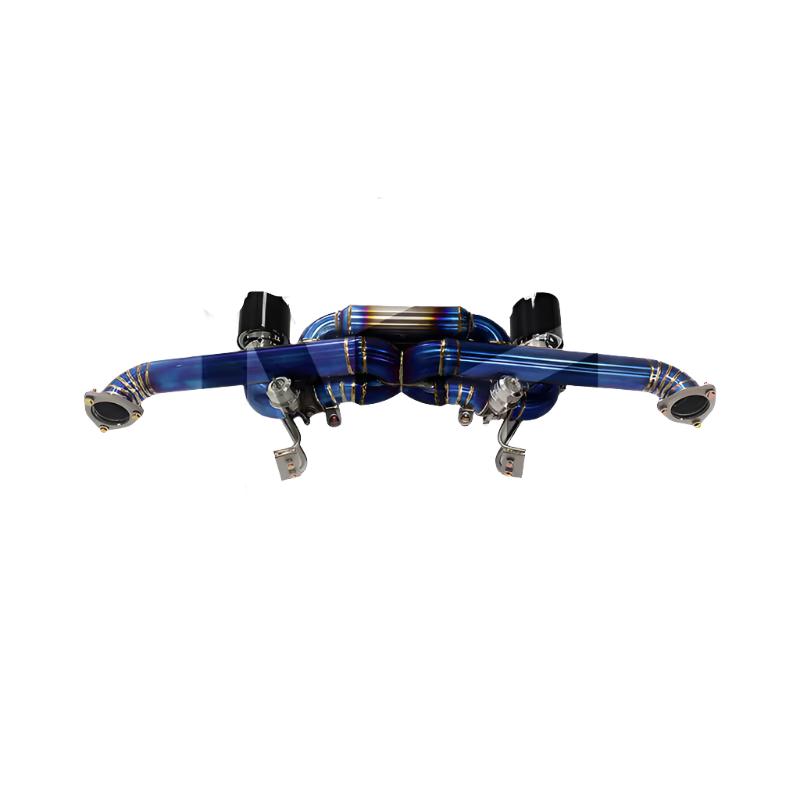 Titanium Valved Catback Performance Exhaust - Porsche 718 Cayman GT4 RS 4.0L 2022+