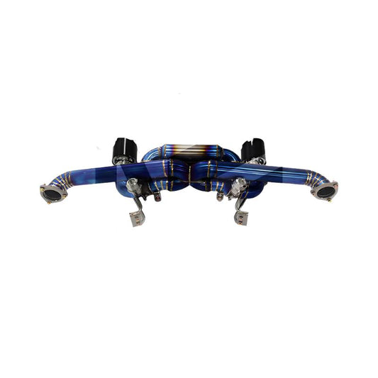 Titanium Valved Catback Performance Exhaust - Porsche 718 Cayman GT4 RS 4.0L 2022+