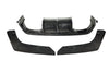 V Style Carbon Fiber Rear Diffuser - BMW F80 M3 & F82 / F83 M4