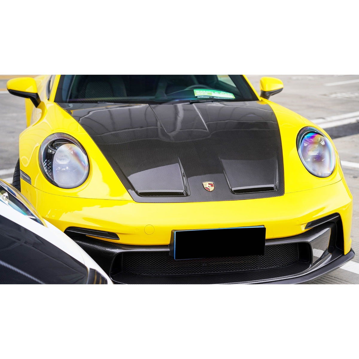 Dry Carbon Fiber GT3 Style Hood Bonnet - Porsche 911 992.1 GT3 2021-2024