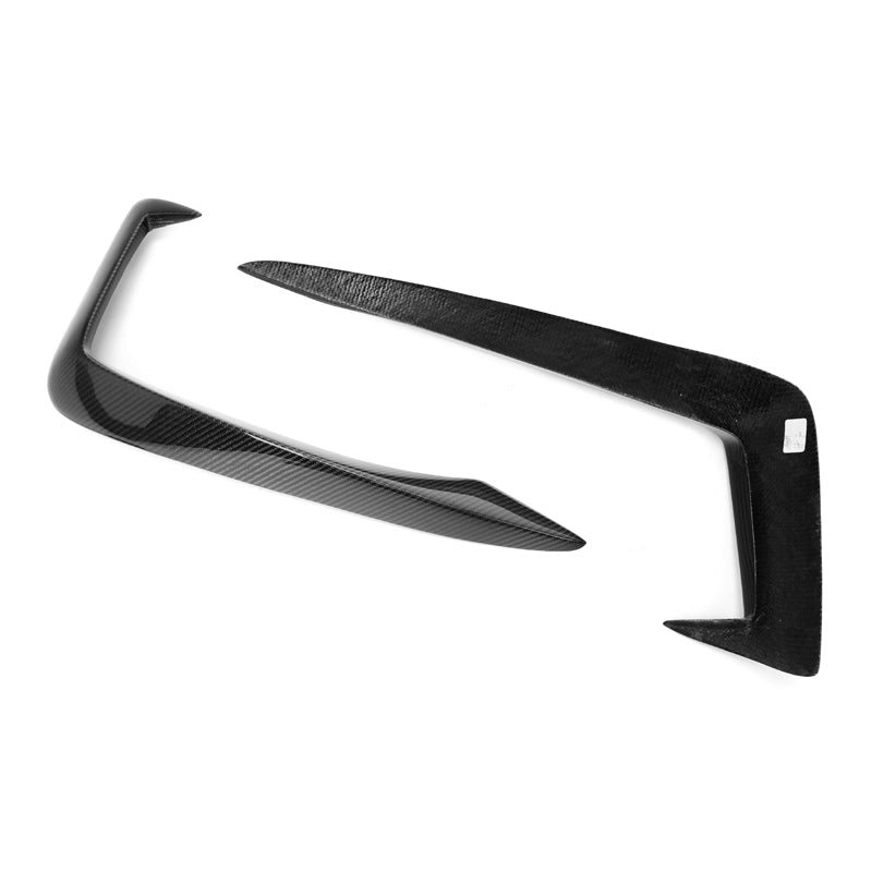 Kb Splitter KB Style Carbon Fiber Front Bumper Splitters - Audi B9 A4 S Line – The ...