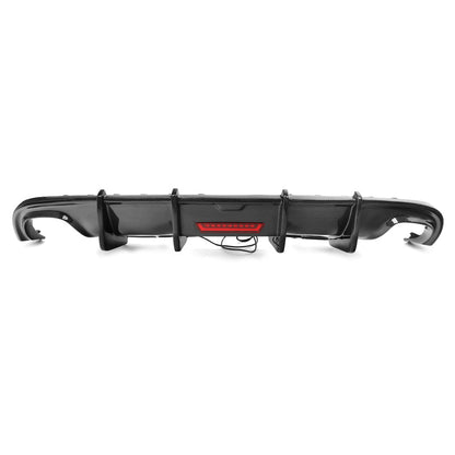 Karbel Style Carbon Fiber Rear Diffuser - Audi B8 A4 S Line