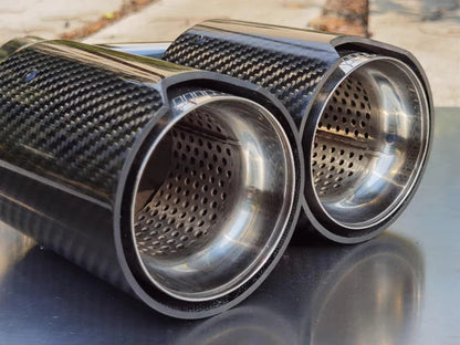 M Performance Carbon Fiber Dual Exhaust Tip – BMW Universal Fit
