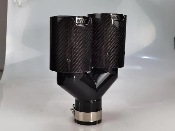 M Performance Carbon Fiber Dual Exhaust Tip – BMW Universal Fit