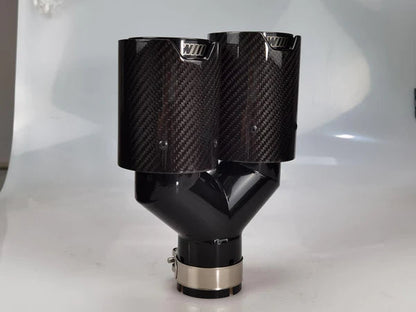 M Performance Carbon Fiber Dual Exhaust Tip – BMW Universal Fit